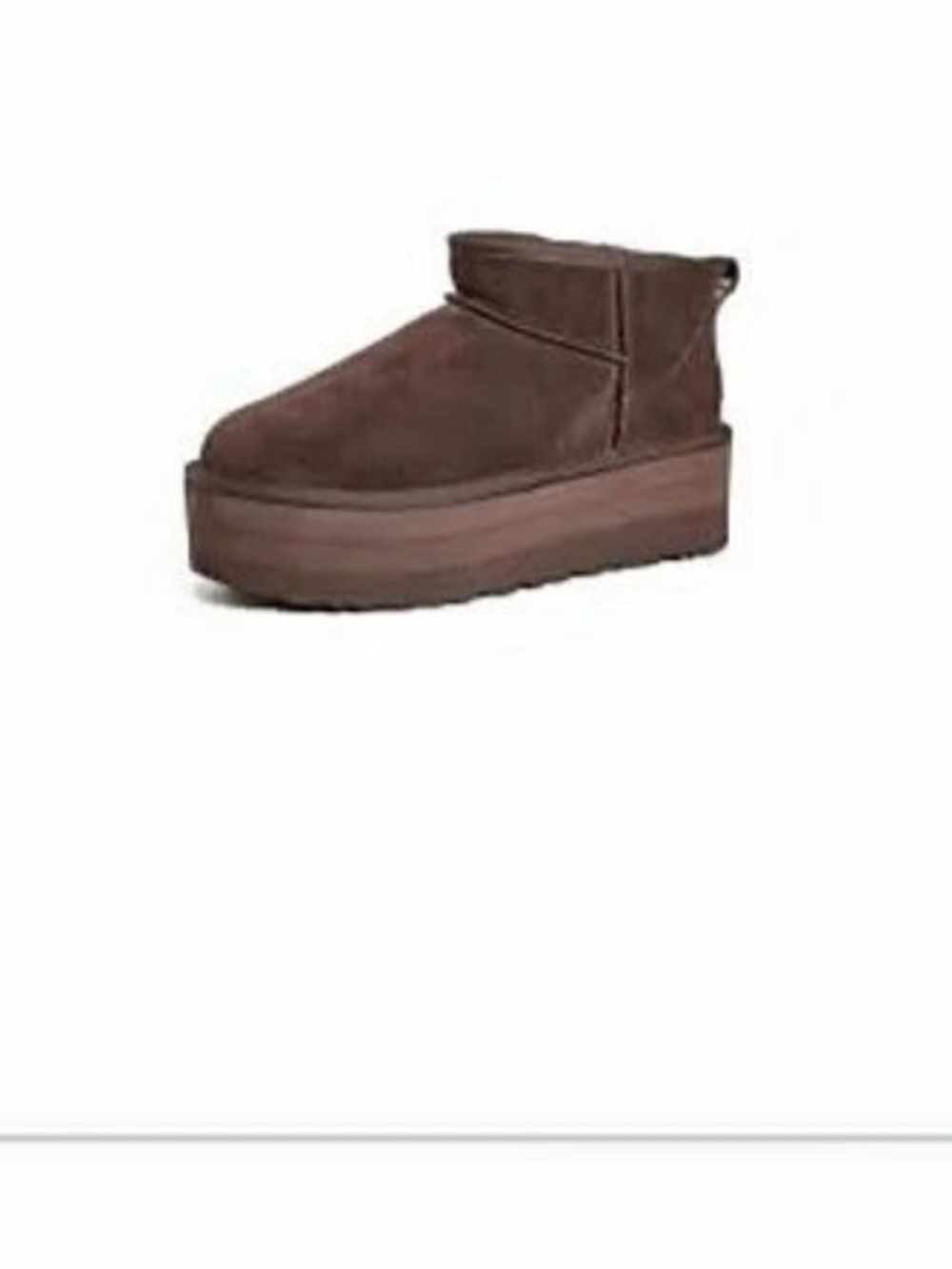 UGG Classic Ultra Mini Platform Women's Burnt Cedar Platform Boots US 8 NWT
